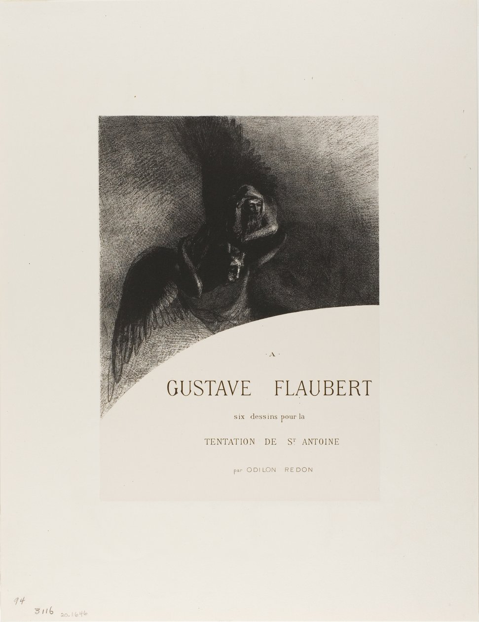 Etukappale A Gustave Flaubertille (Gustave Flaubertille) tekijältä Odilon Redon