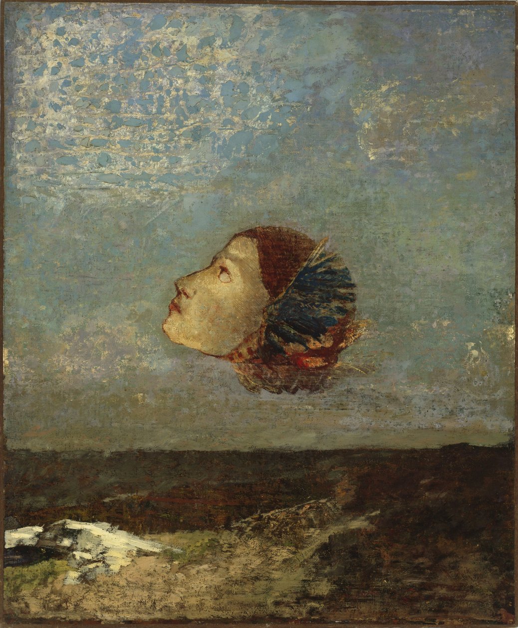 Kunnianosoitus Goyalle tekijältä Odilon Redon