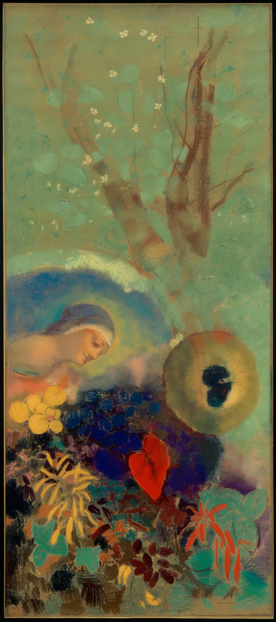 Hommage Leonardo da Vincille tekijältä Odilon Redon