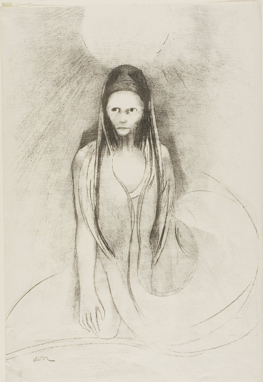 Älykkyys oli minun! Minusta tuli Buddha, levy 12/24 tekijältä Odilon Redon