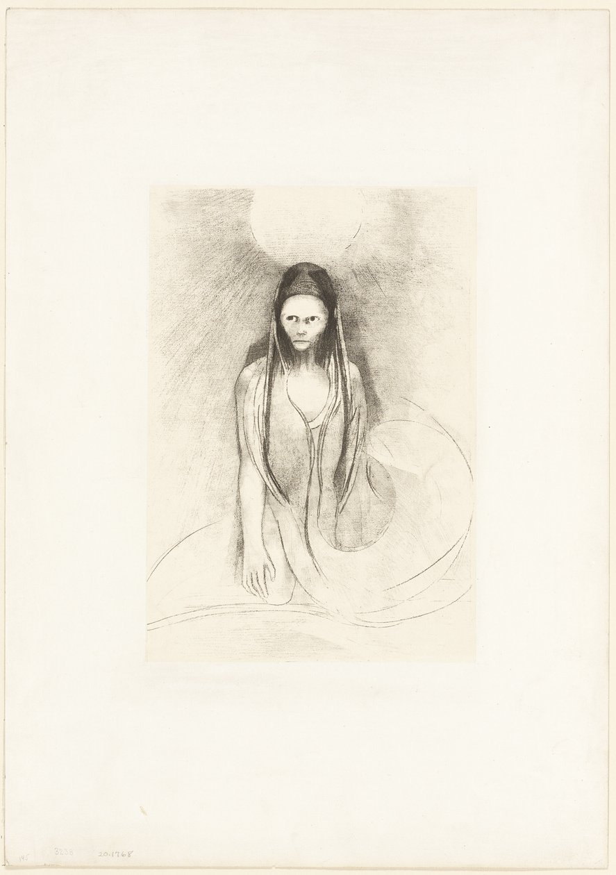 Älykkyys oli minun! Minusta tuli Buddha, levy 12/24 tekijältä Odilon Redon