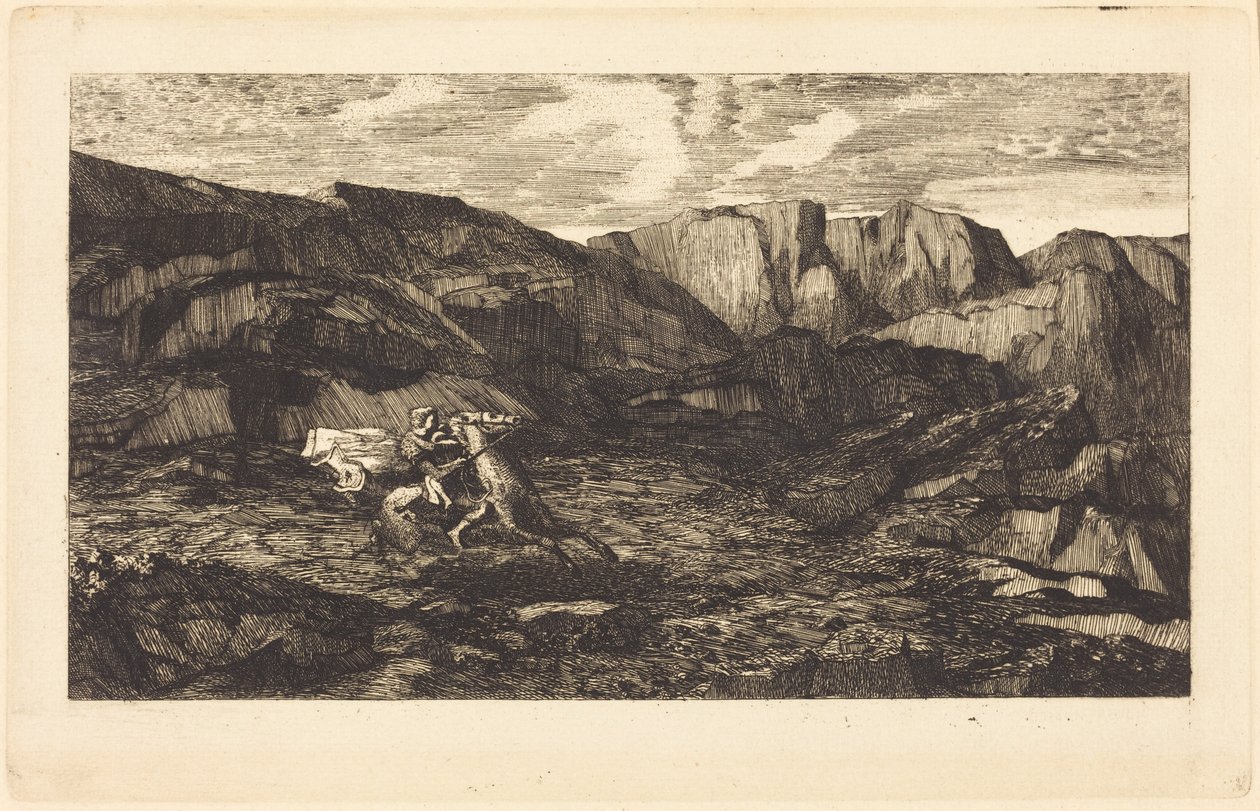 Pelko (Fear) tekijältä Odilon Redon