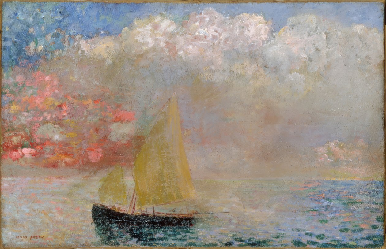 Le voilier tekijältä Odilon Redon