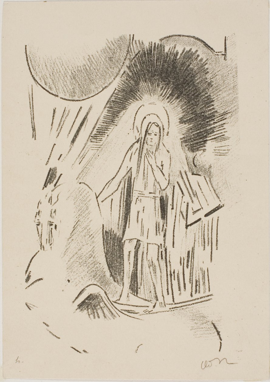 Mies Pegasuksella tekijältä Odilon Redon