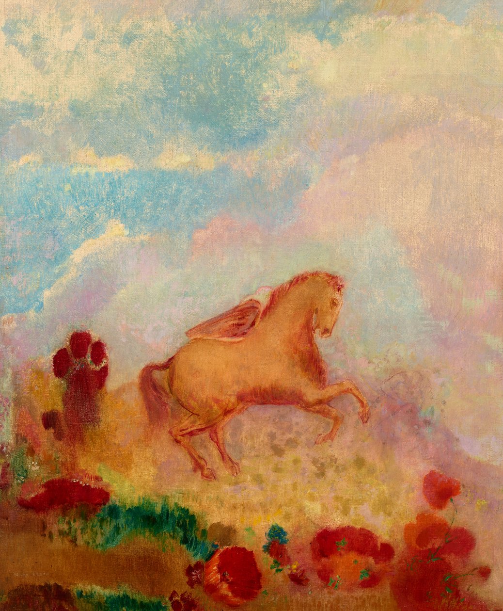 Pegasus tekijältä Odilon Redon