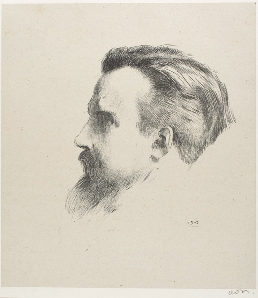 Taidemaalari Maurice Denisin muotokuva tekijältä Odilon Redon