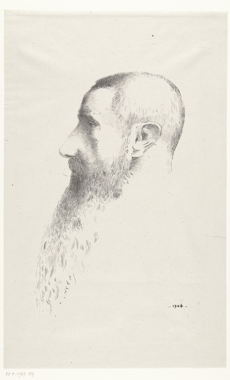 Roger Marxin muotokuva tekijältä Odilon Redon