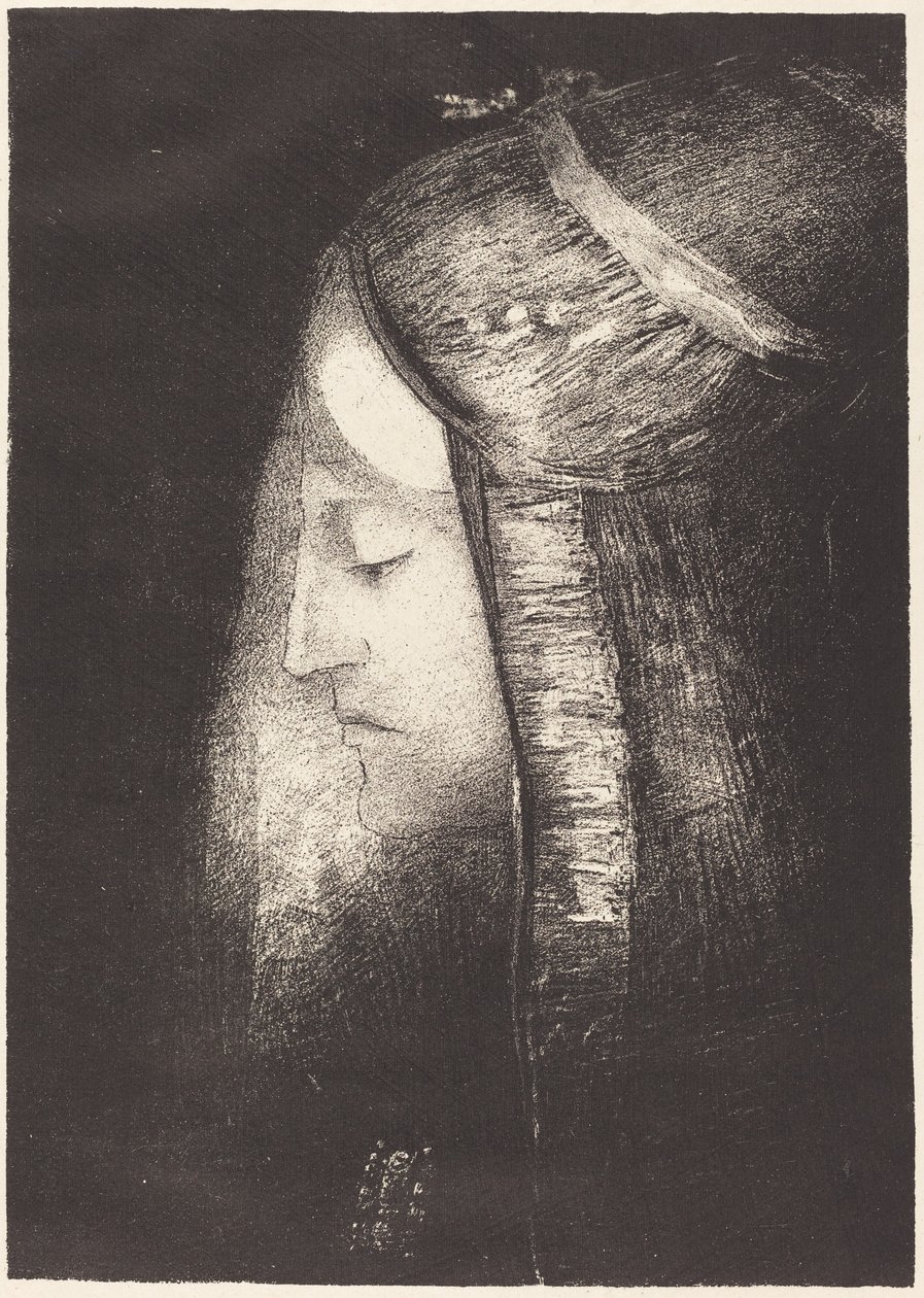 Profil de lumiere (valoprofiili) tekijältä Odilon Redon