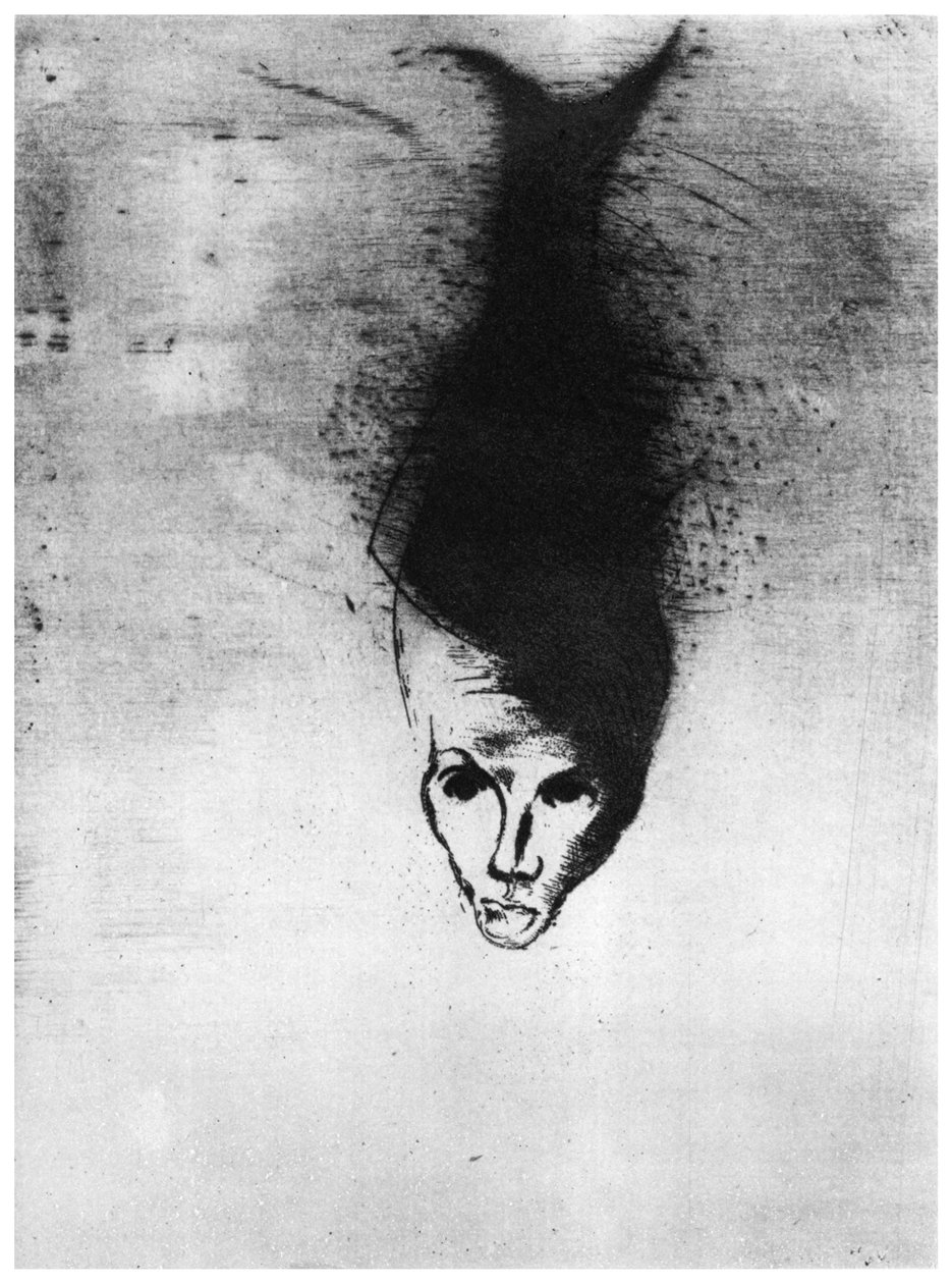 Sciapode, c1860-1910 1924 tekijältä Odilon Redon
