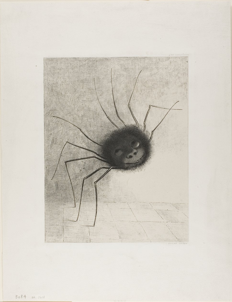 Hämähäkki tekijältä Odilon Redon