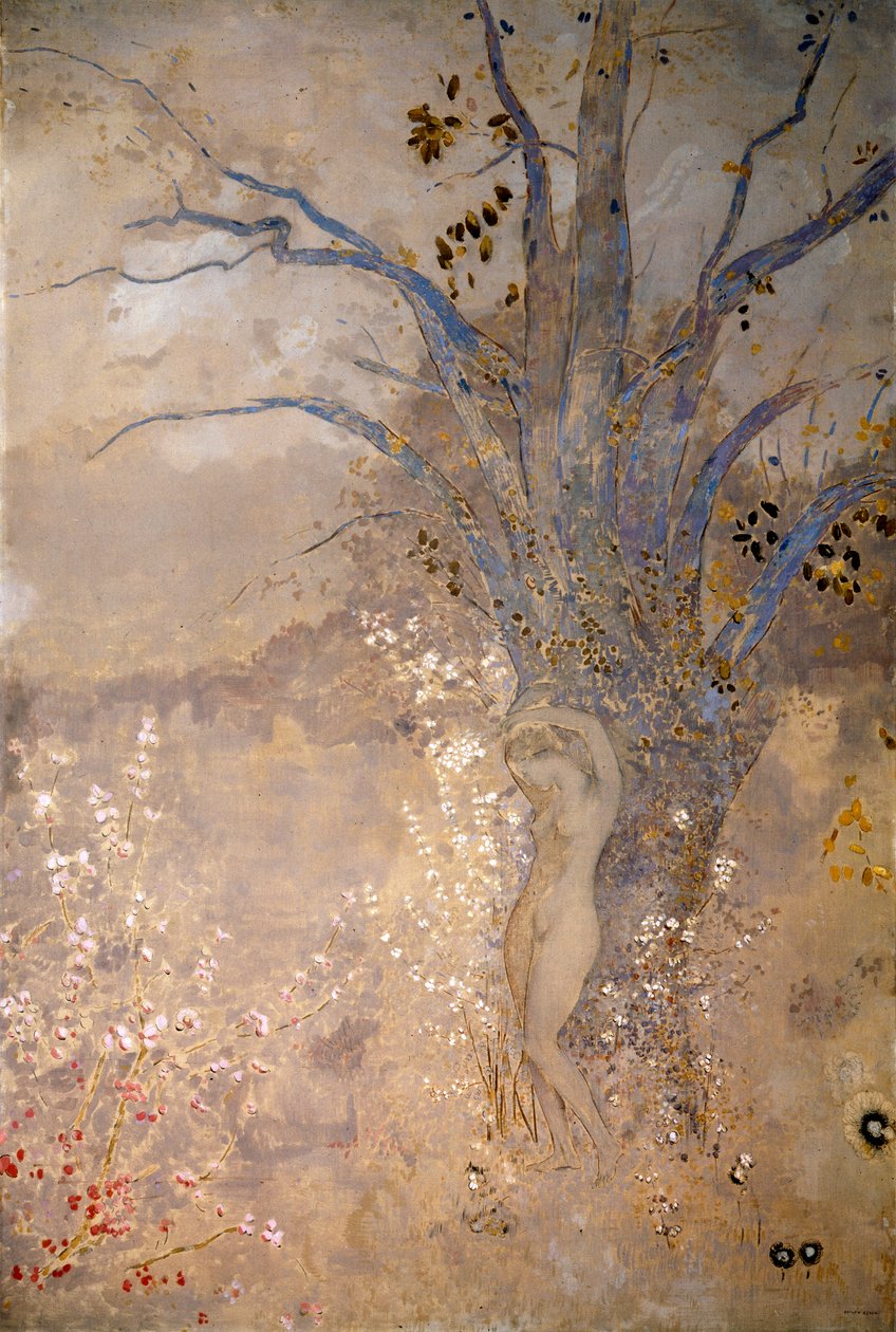 Kevät, v1910. tekijältä Odilon Redon