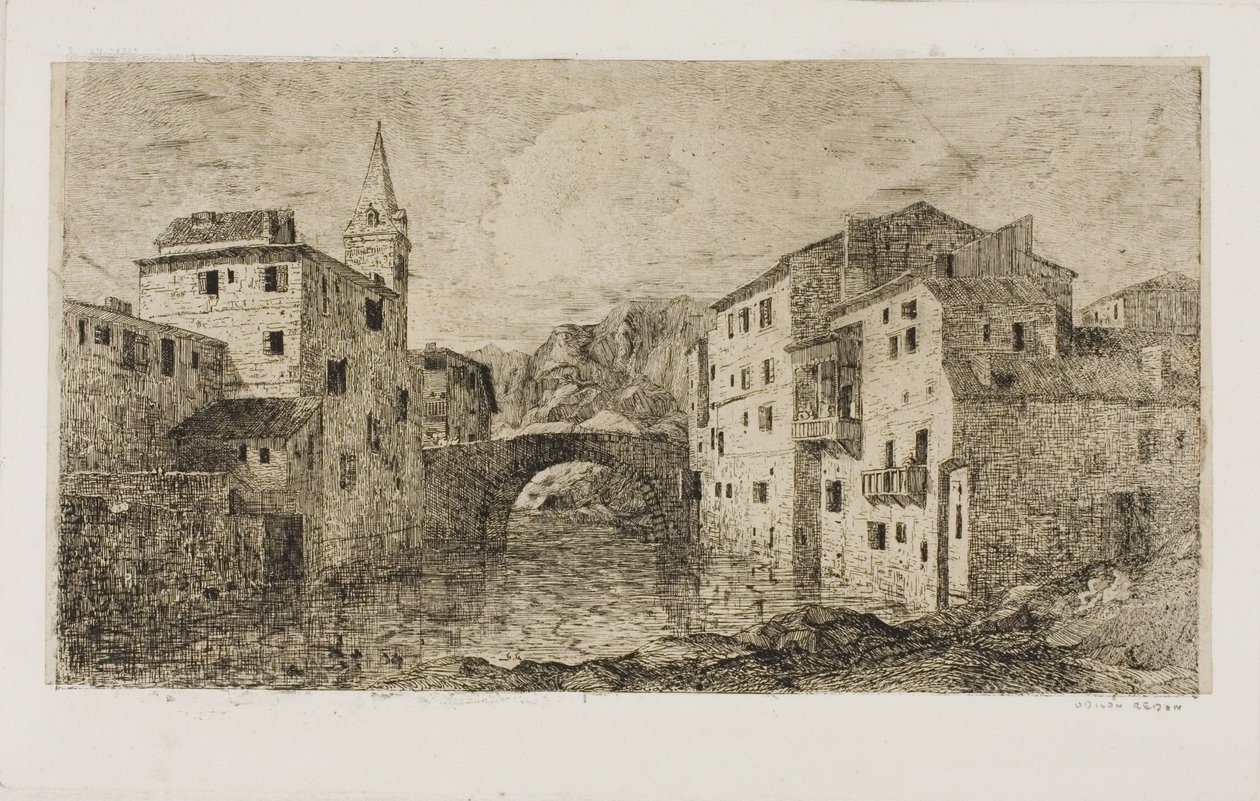 St.-Jean-Pied-de-Port tekijältä Odilon Redon