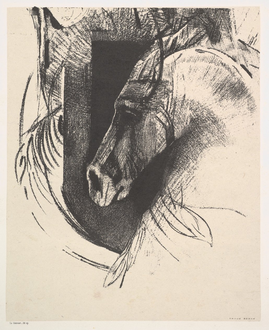 Laturi, 1894. tekijältä Odilon Redon