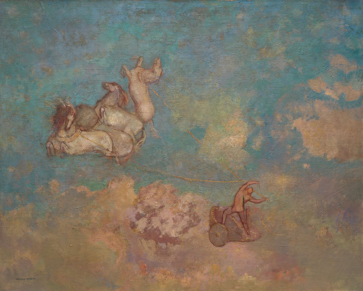Apollon vaunut, 1905-1916. tekijältä Odilon Redon