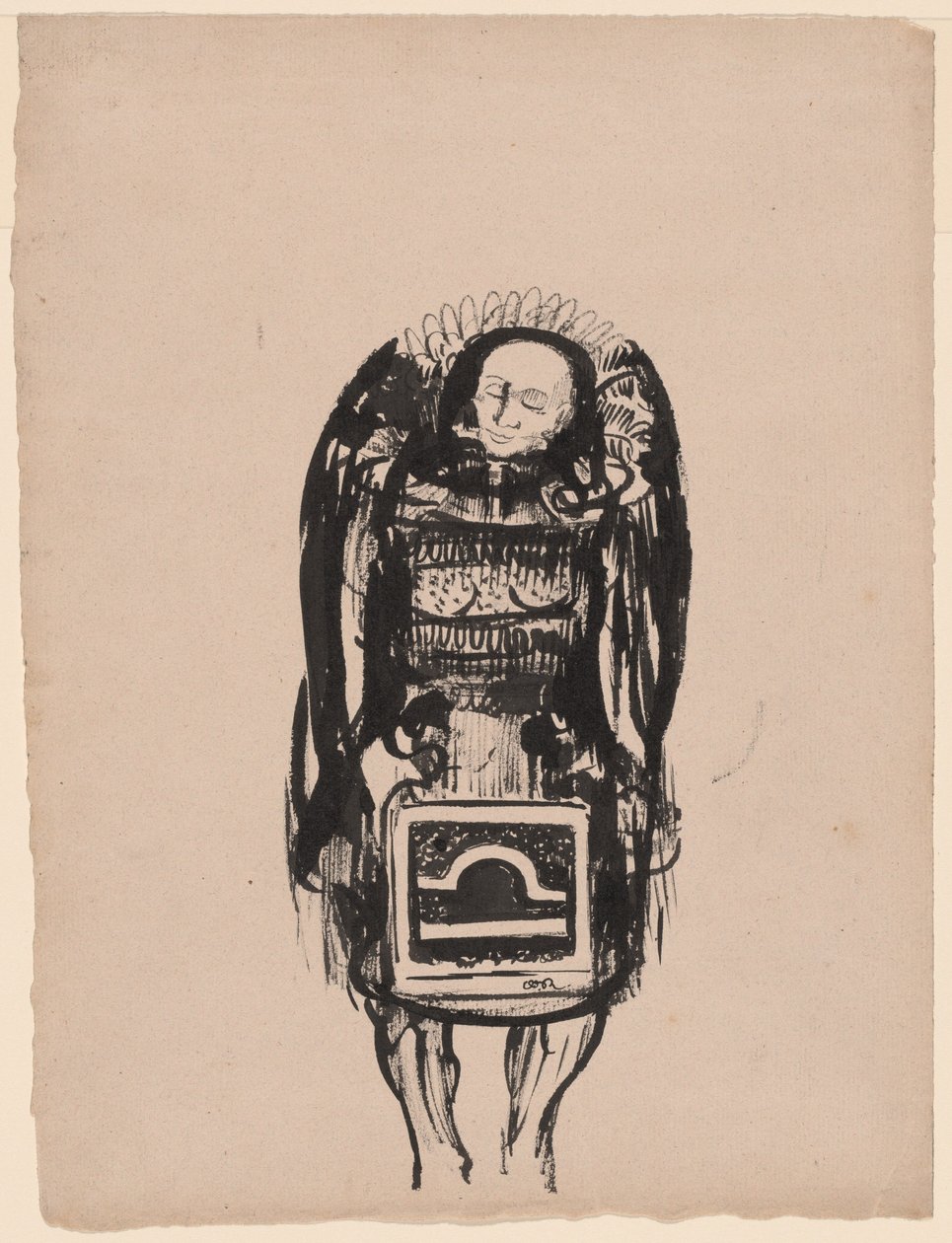 Paholainen (Le Diable) tekijältä Odilon Redon