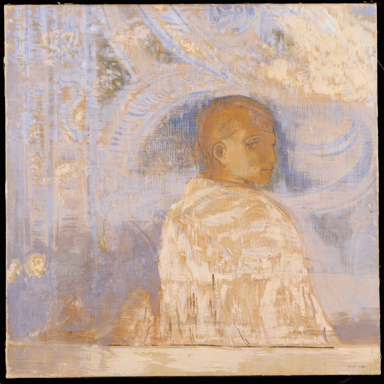 The Look, noin 1910 tekijältä Odilon Redon