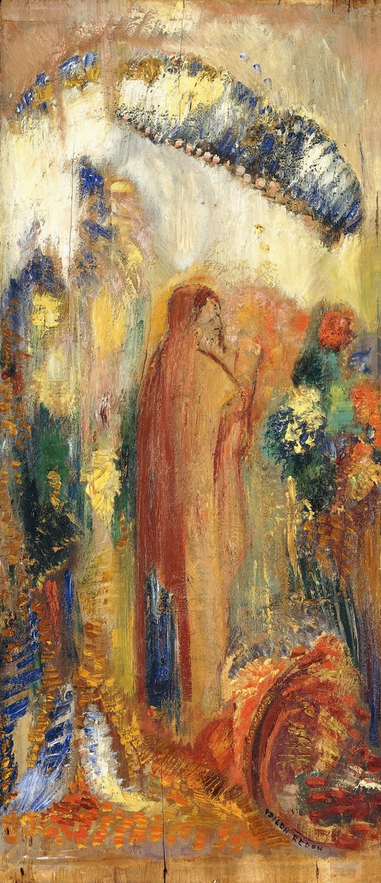 Saarna, tekijältä Odilon Redon