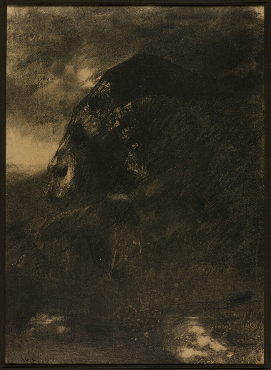 Sfinksi tekijältä Odilon Redon