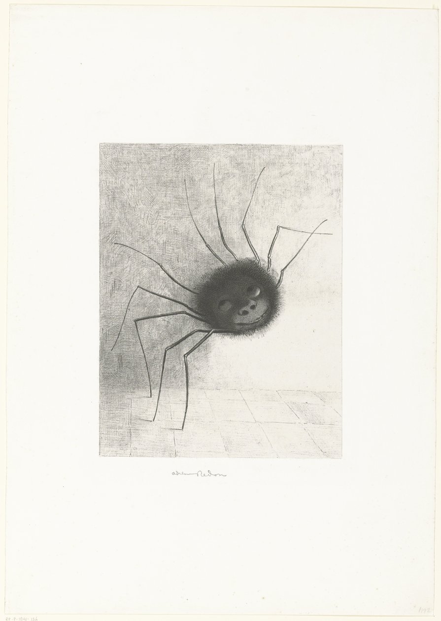 Hämähäkki tekijältä Odilon Redon