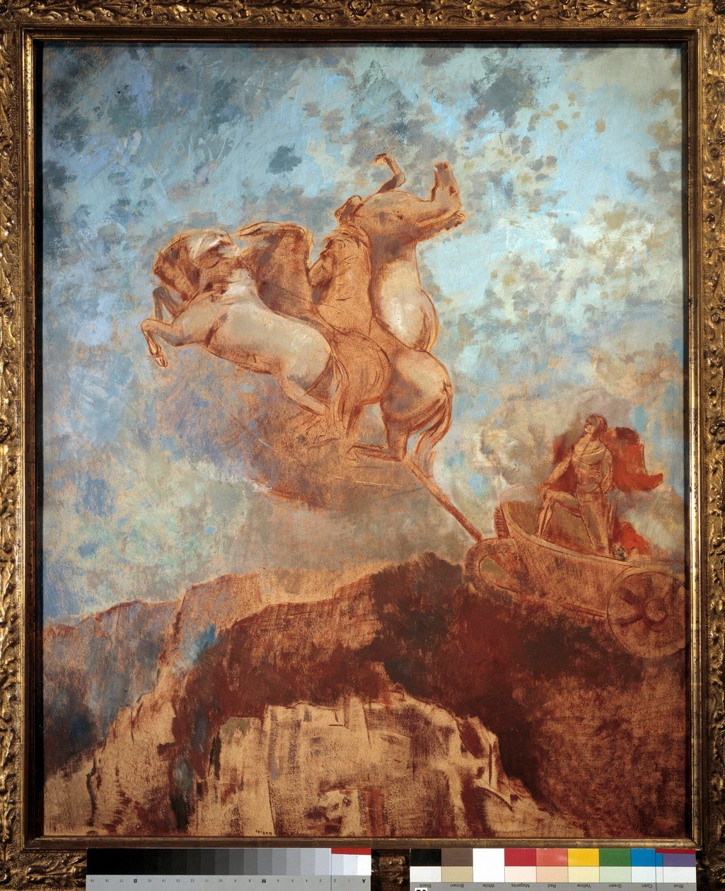 Odilon Redonin (1840-1916) Apollo-maalauksen tankki 1800-luvun Bordeaux, Musee des Beaux Arts tekijältä Odilon Redon