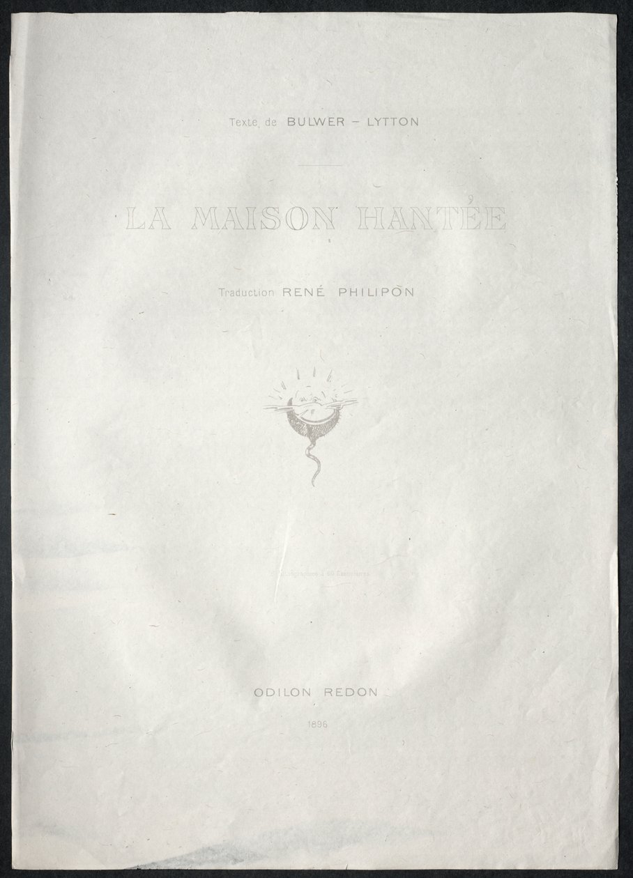 Otsikkolevy tekijältä Odilon Redon