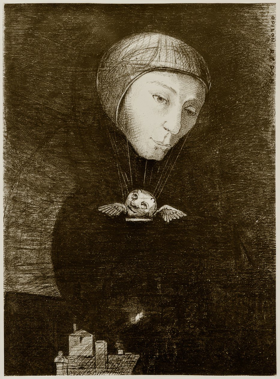 Trauriger Aufstieg tekijältä Odilon Redon