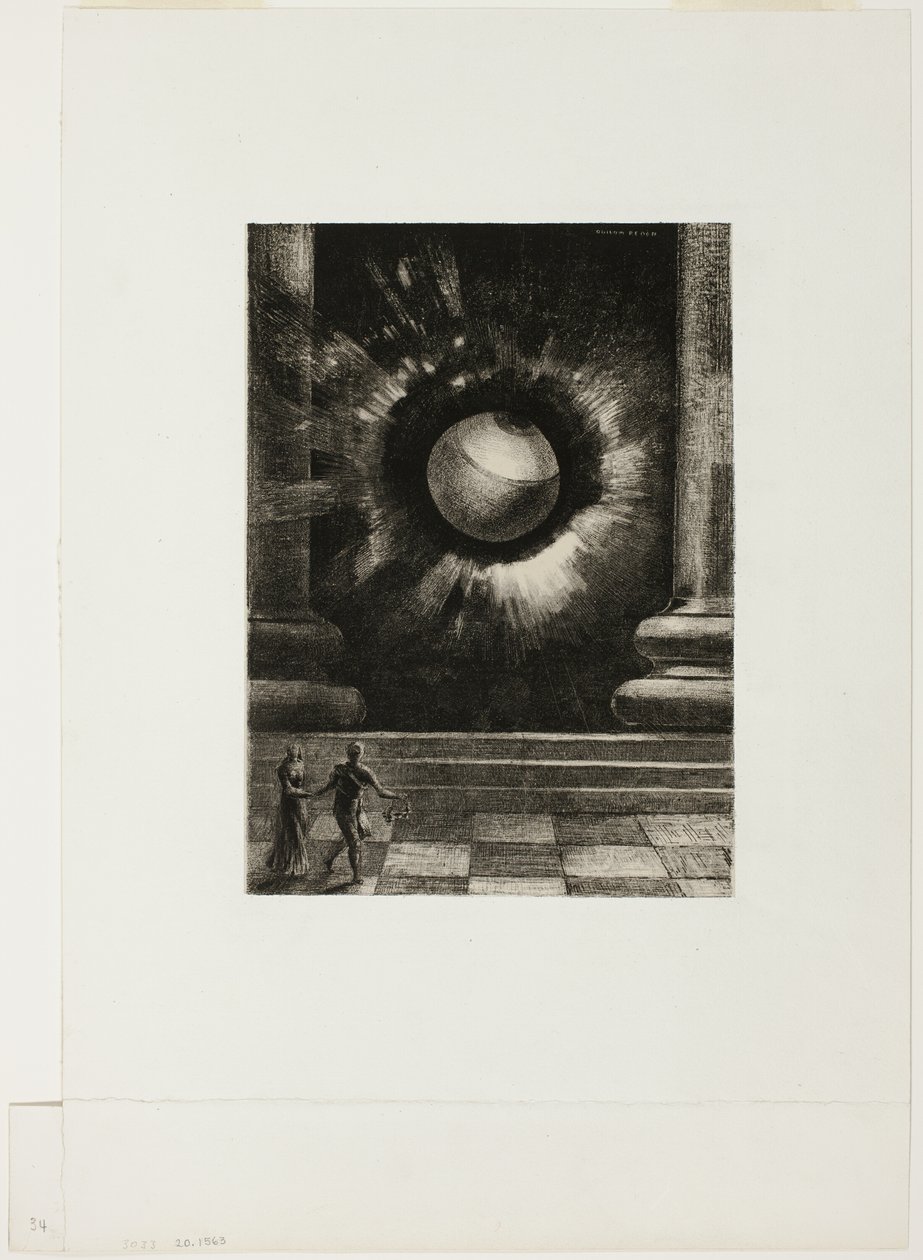 Vision, levy kahdeksan In Dreamsilta tekijältä Odilon Redon