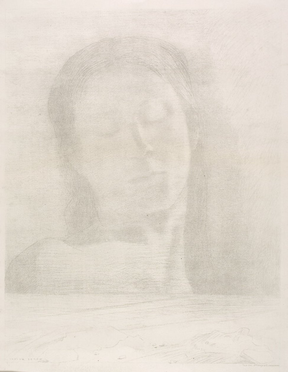 Silmät kiinni tekijältä Odilon Redon