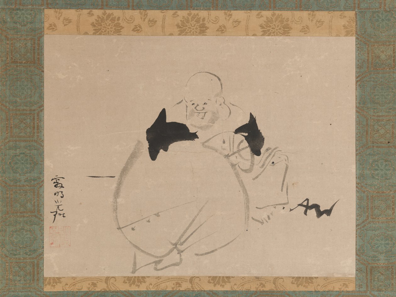 Hotei, vuoden 1704 jälkeen. tekijältä Ogata Korin