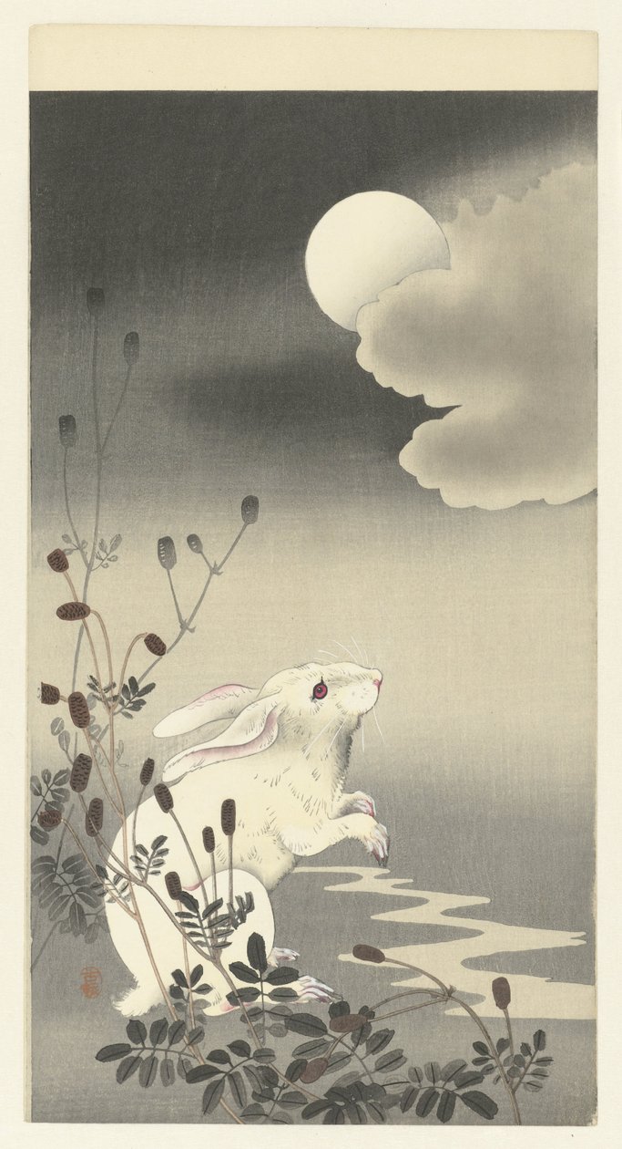 Kani täysikuussa tekijältä Ohara Koson