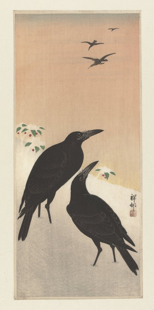 Varikset lumessa tekijältä Ohara Koson