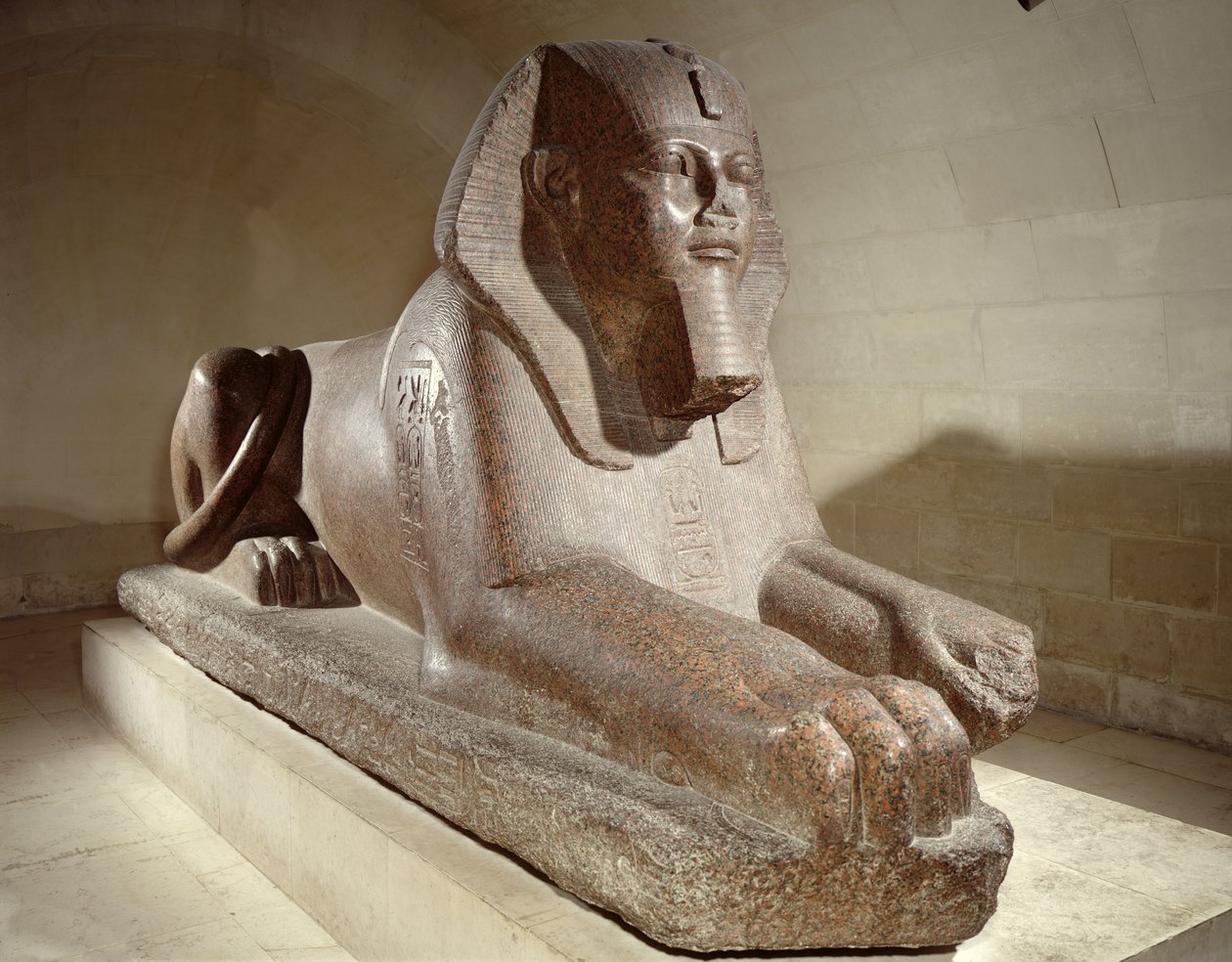 Suuri sfinksi, Taniksesta (graniitti) tekijältä Old Kingdom Egyptian