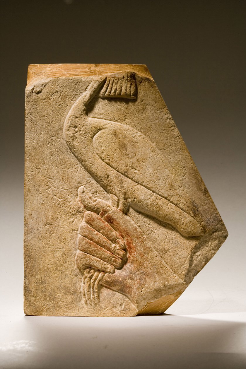 Akh-lintu (kalkkikivi) tekijältä Old Kingdom Egyptian