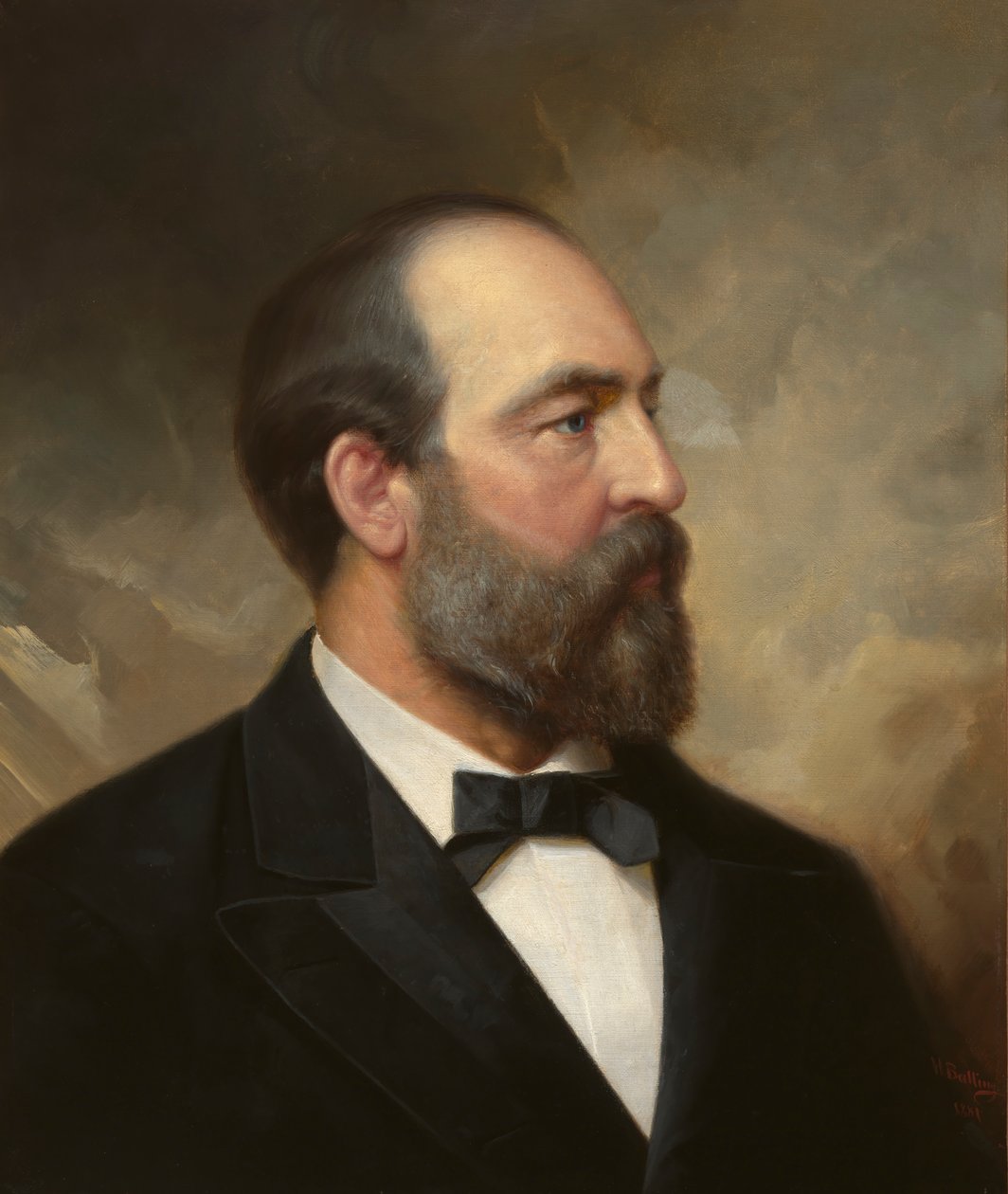 James Garfield, 1881. tekijältä Ole Peter Hansen Balling