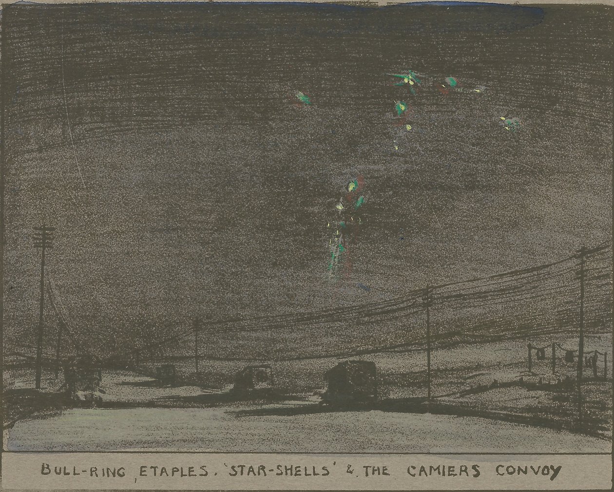 Bull-Ring, Etaples, Star-Shells & The Camiers Convoy tekijältä Olive Mudie Cooke