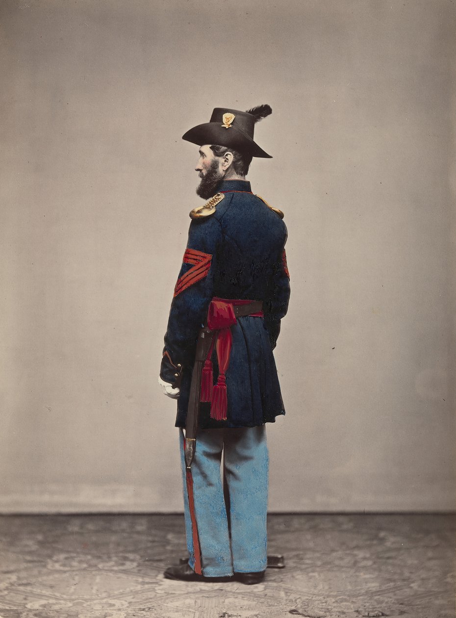 Tykistö, komentajakersantti, 1866. tekijältä Oliver H. Willard.