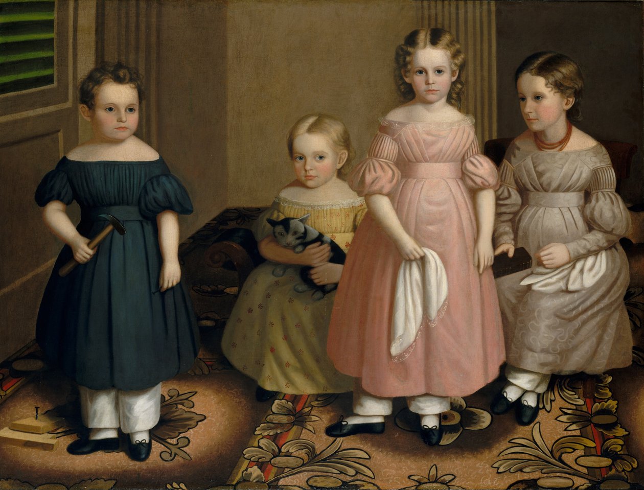 The Alling Children, n. 1839 tekijältä Oliver Tarbell Eddy