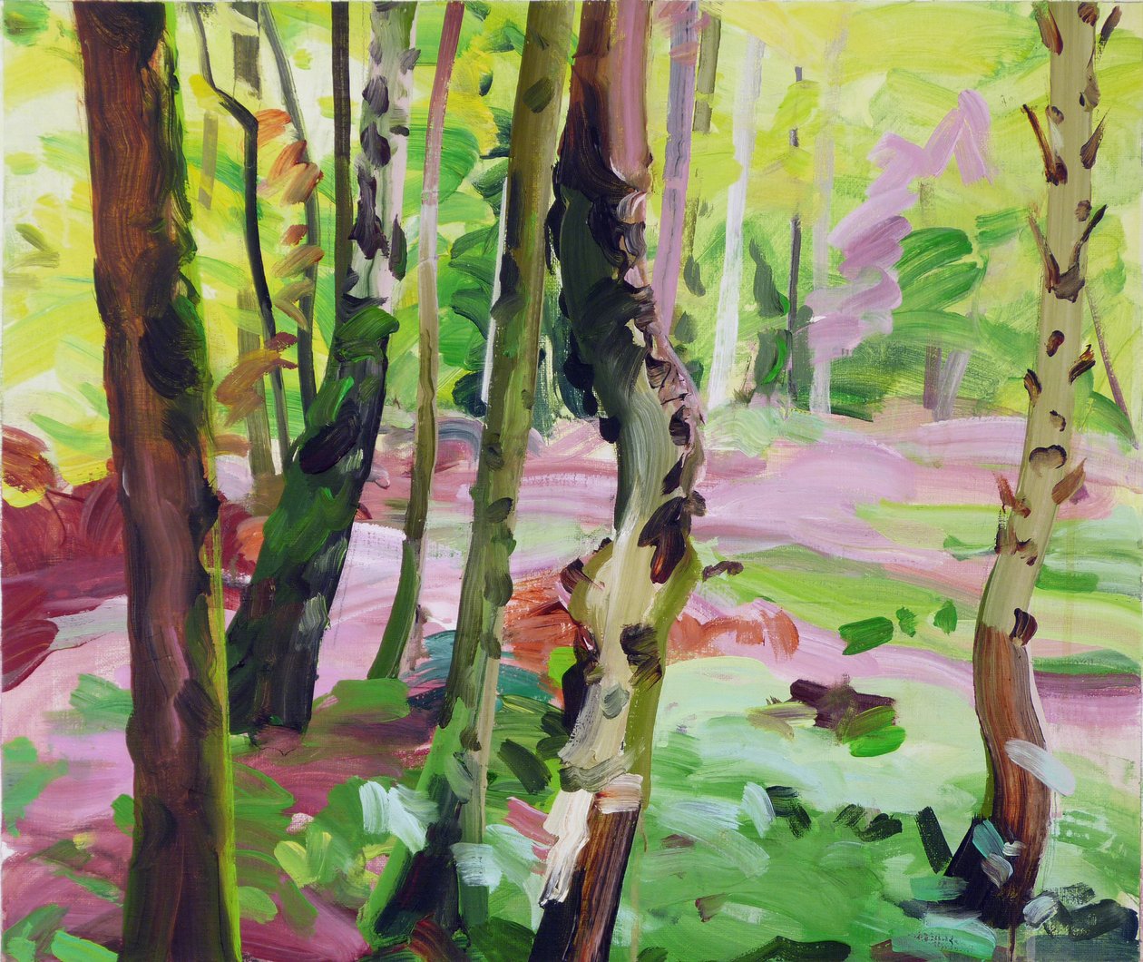 Forest 15,2017 (akryyli kankaalle) tekijältä Olivier Morel