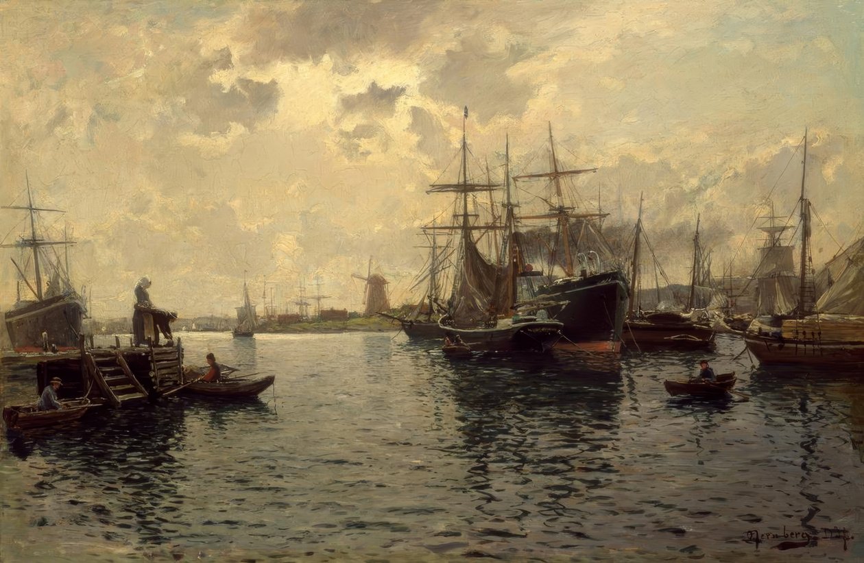 O.Jernberg, Holländischer Hafen tekijältä Olof Jernberg