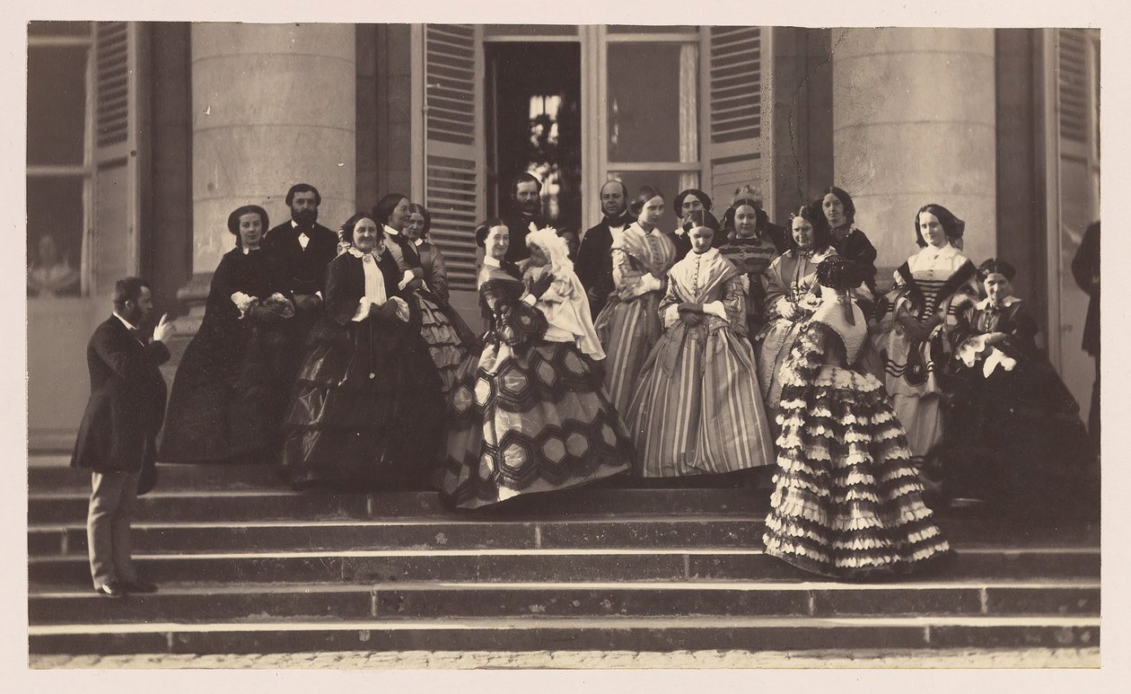 Compiègne, Apresentação do Príncipe Imperial, 1856. finlandês tekijältä Olympe Aguado