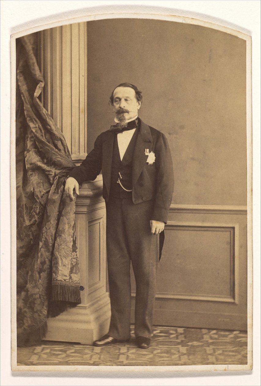 Keisari Napoleon III, maaliskuu 1860. tekijältä Olympe Aguado