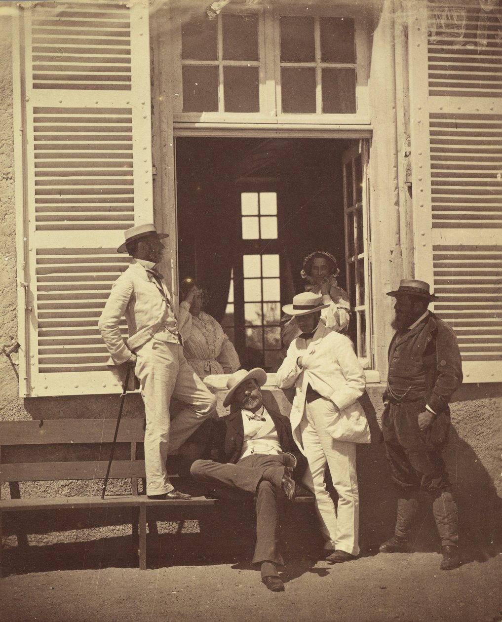 Jotkut Louis Robertin tutut, n. 1860. tekijältä Olympe Aguado