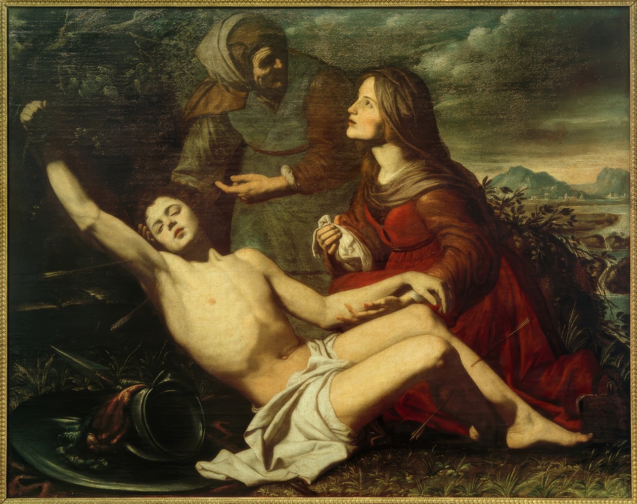 St.Sebastian v.St.Irene ylläpidetty tekijältä Onofrio Palumbo
