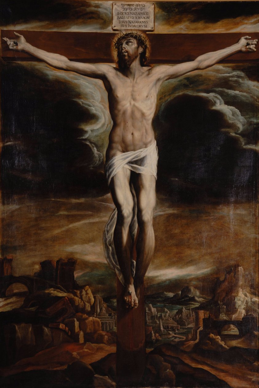 Cristo crucificado tekijältä Orazio Borgianni