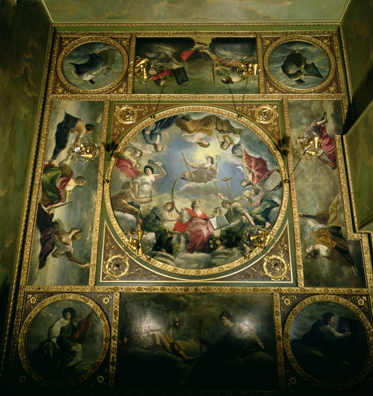 Arts and Sciences, 1636 (alun perin maalattu Greenwichin kuningattaren taloa varten, mutta Marlborough