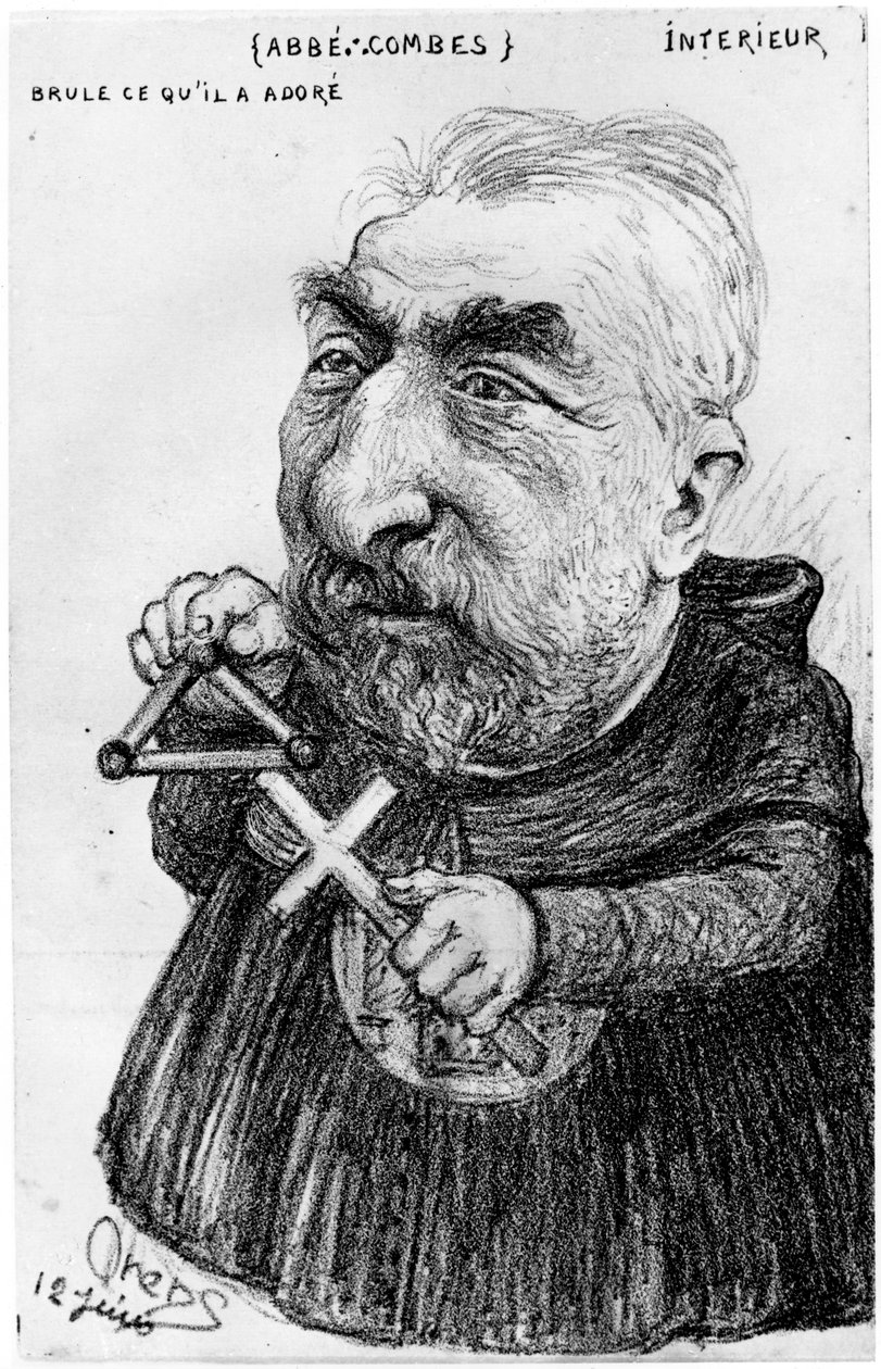 Emile Combes, ranskalainen poliitikko, 1900-luku. tekijältä Orens Denizard