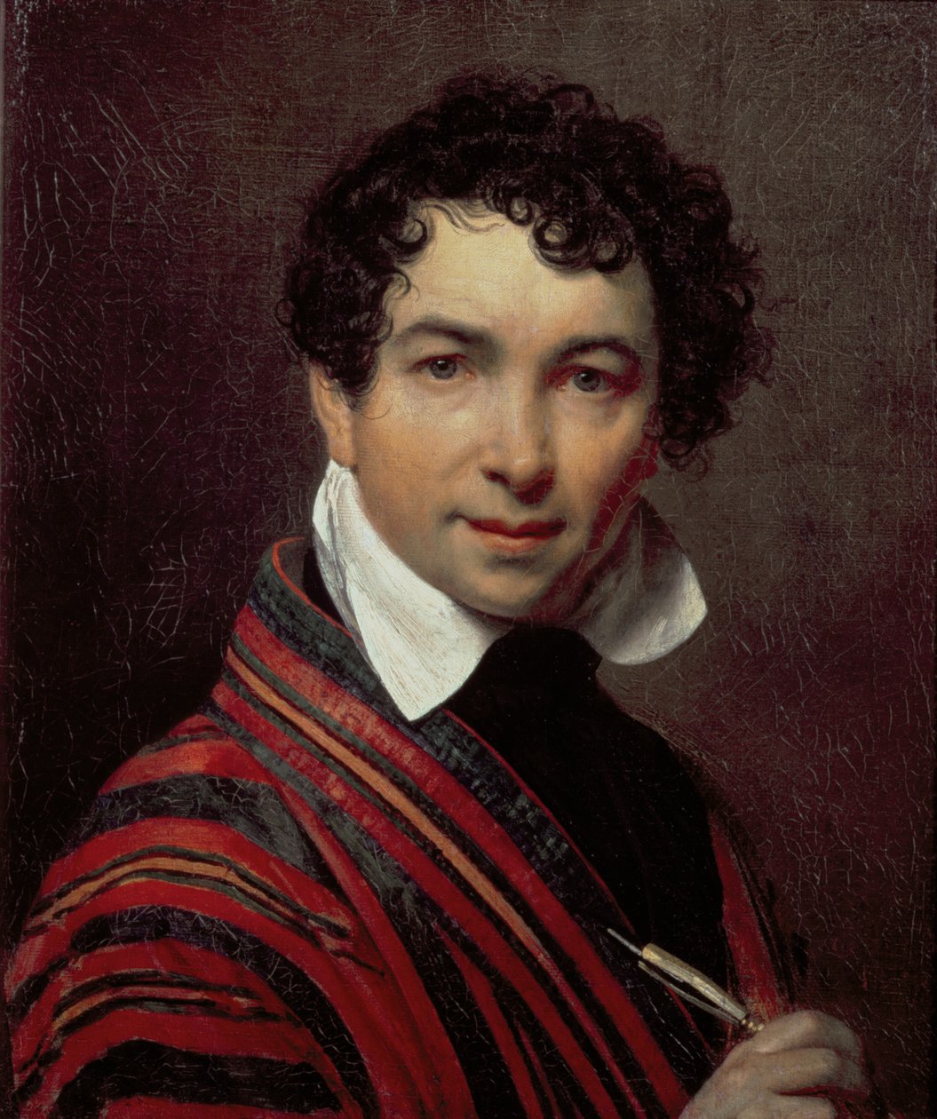 Omakuva, 1828 tekijältä Orest Adamovich Kiprensky