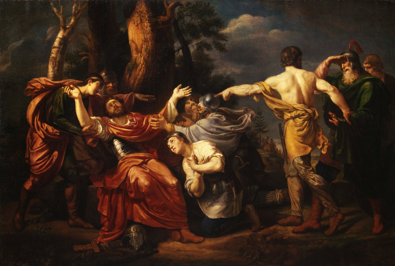 Dmitri Donskoy Snipes-kentällä, 1805. tekijältä Orest Adamovich Kiprensky