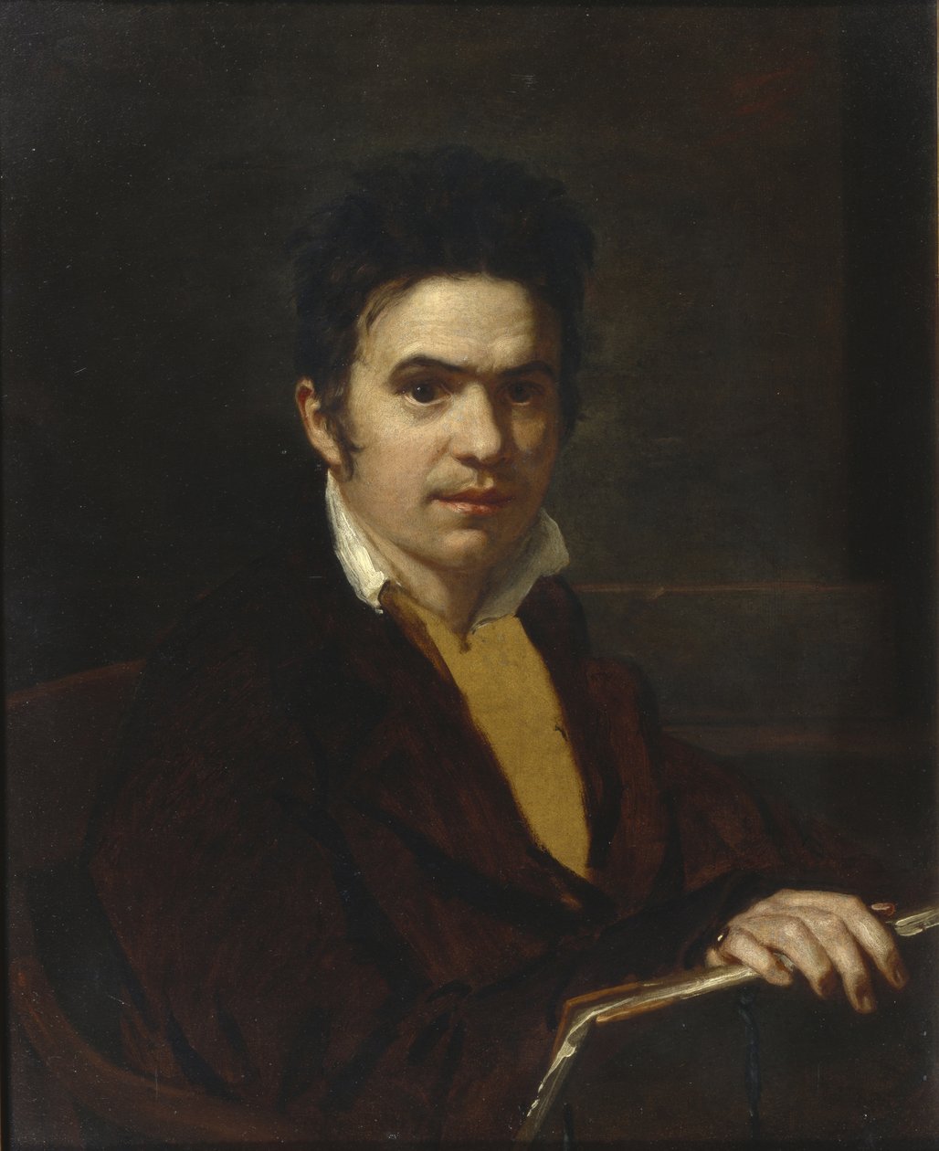 Aleksanteri Khristoforovich Vostokovin muotokuva 1781-1864, ennen 1816 tekijältä Orest Adamovich Kiprensky