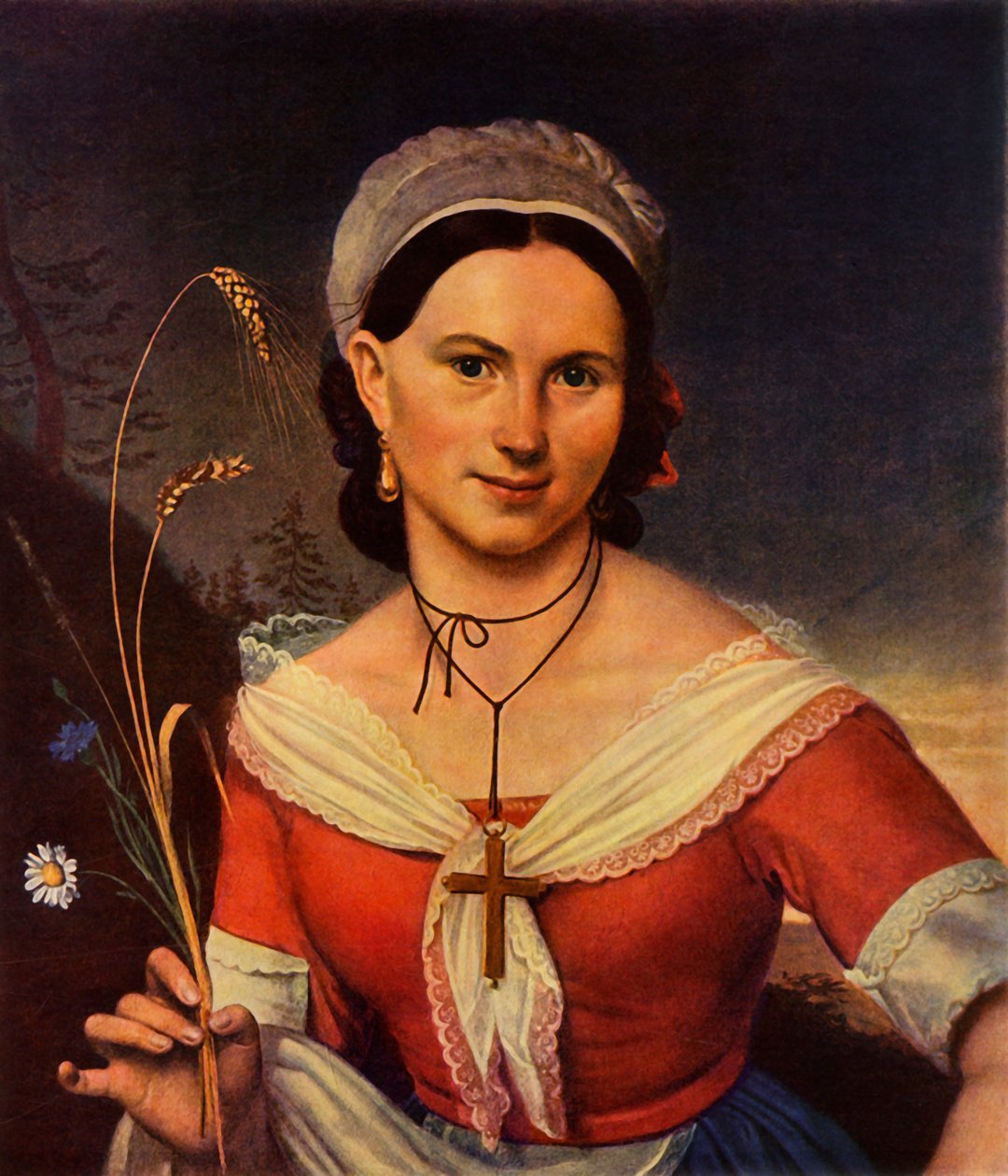 Muotokuva tanssija K. A. Teleshevasta, 1828, 1965. tekijältä Orest Adamovich Kiprensky